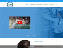 Tablet Screenshot of ezma.com.mx